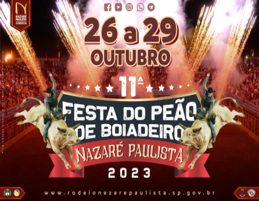 11ª Festa do Peão de Boiadeiro de Nazaré Paulista