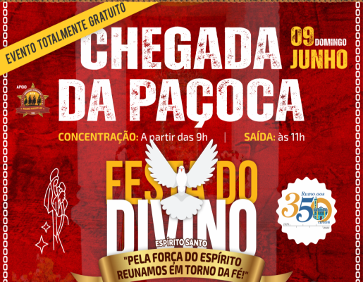 Vem aí, a tradicional Chegada da Paçoca – Nazaré Paulista 2024