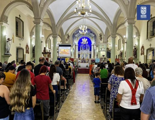 Paróquia Nossa Senhora de Nazaré celebra Santa Missa no 1º Dia Votivo rumo aos 350 anos do município