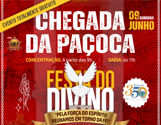 Vem aí, a tradicional Chegada da Paçoca – Nazaré Paulista 2024